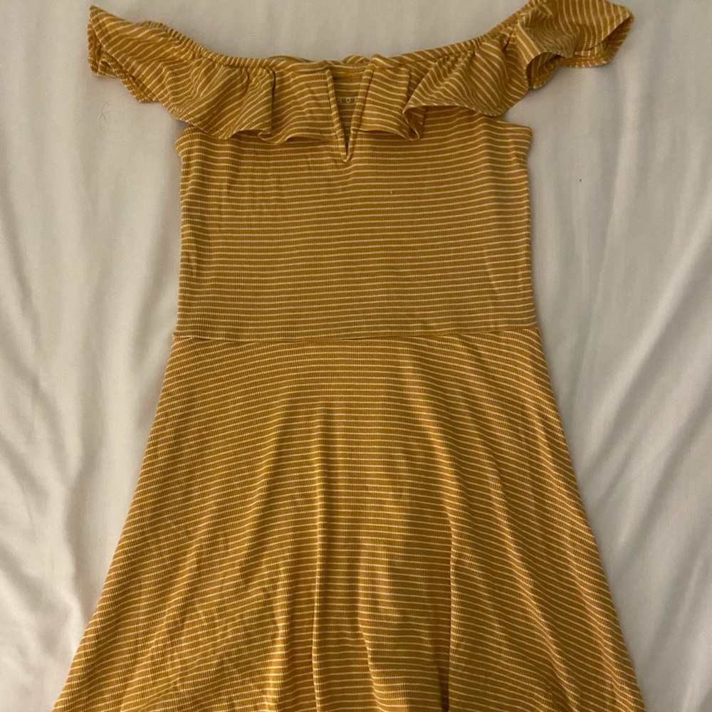 off the shoulder dress